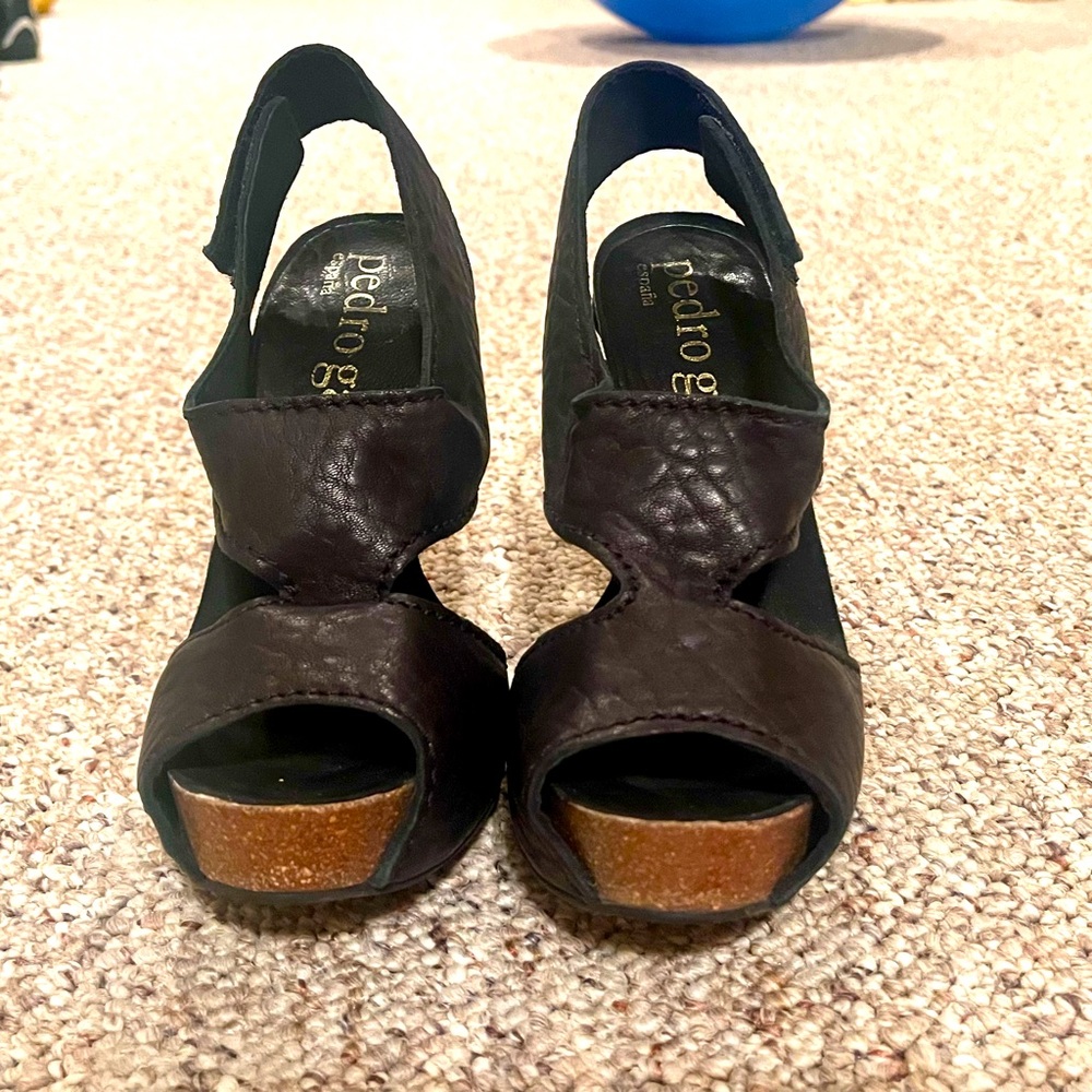 Pedro Garcia high heels sandals, size 5.5